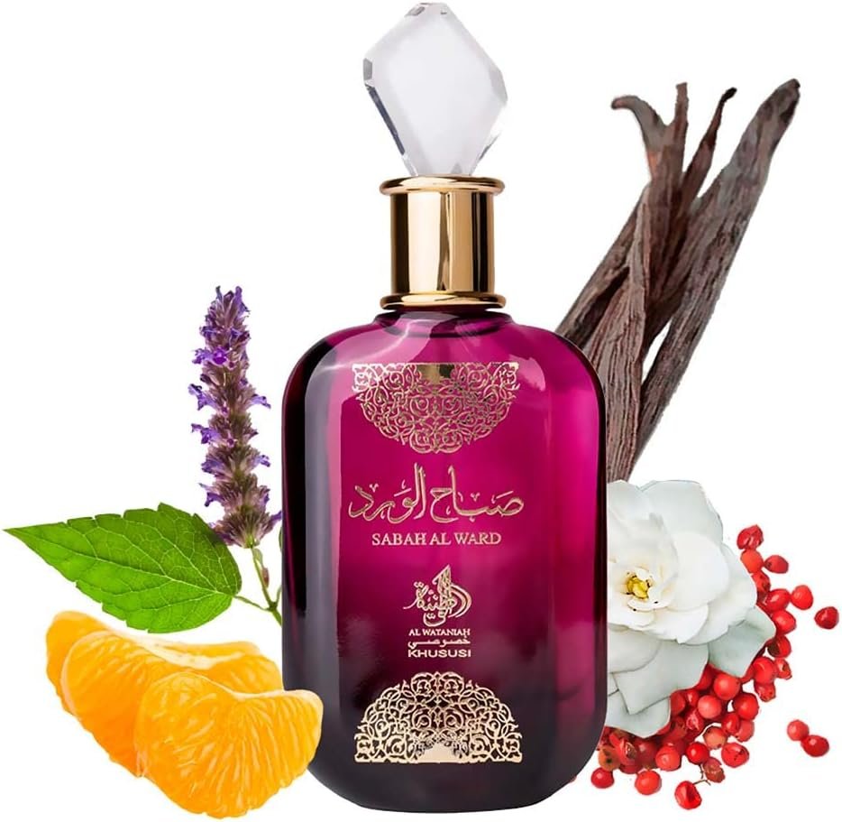 AL WATANIAH SABAH AL WARD EAU DE PARFUM FEMININO - Imagem 8