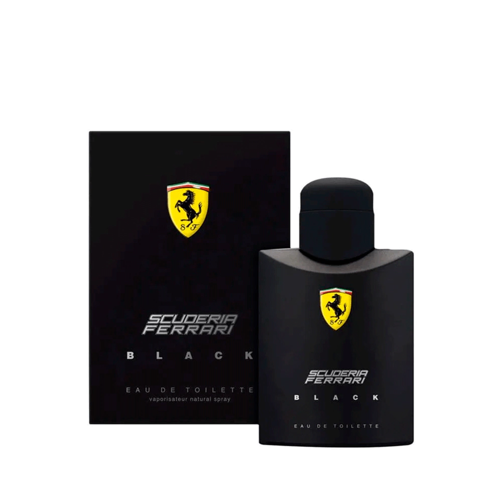 FERRARI SCUDERIA BLACK EDT MASCULINO - Imagem 2